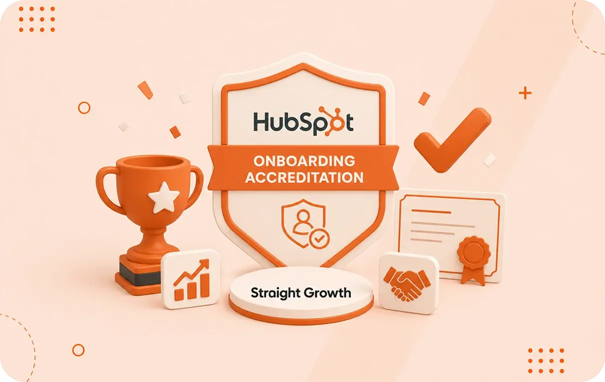 Straight Growth Achieves HubSpot Onboarding Accreditation